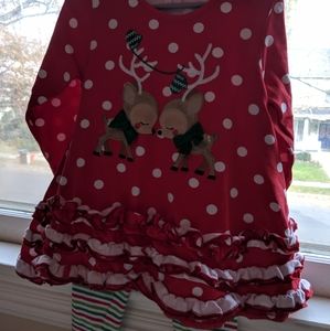 Christmas set size 4T